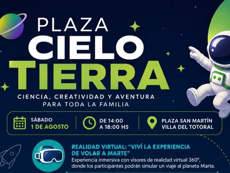 El universo Cielo Tierra aterriza en Villa del Totoral