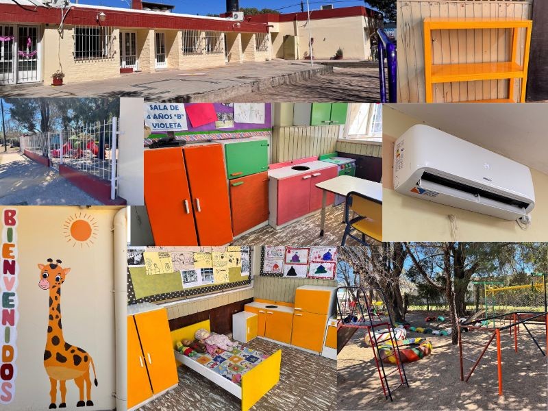 Mejoras y trabajos de mantenimiento en el Jardín Bartolomé Mitre